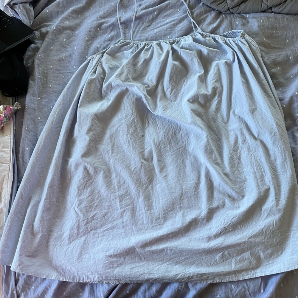Light Blue Shift Dress